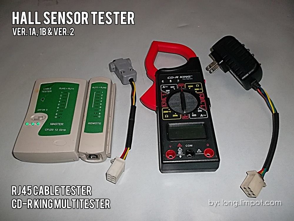 Hall Sensor Tester ver. 1a, 1b & ver.2